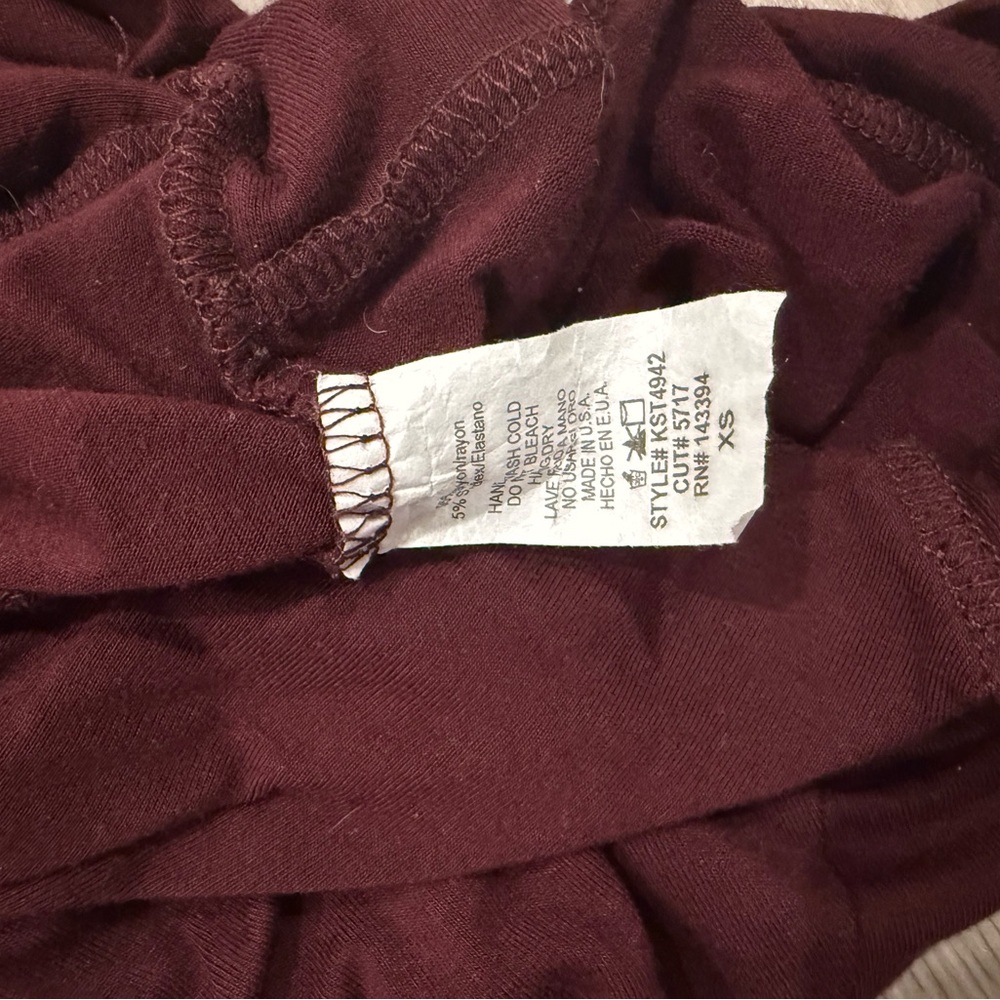 Fashion Nova Varvara Pant Set in Wine. Size XS. Worn once. - Picture 8 of 8